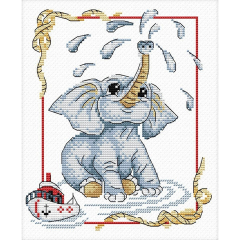 Cross Stitch Kit Elephant SM-061