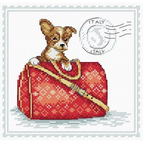 Cross Stitch Kit My Best Friend. Italy SM-070