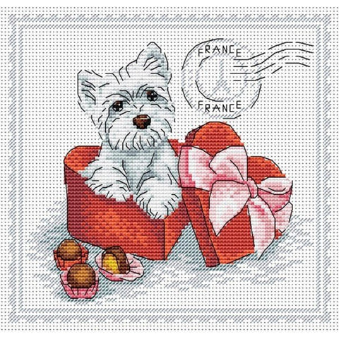 Cross Stitch Kit My Best Friend. France SM-071