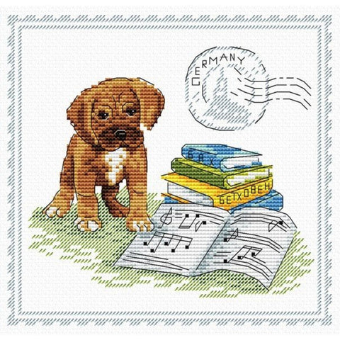 Cross Stitch Kit My Best Friend. Germany SM-072