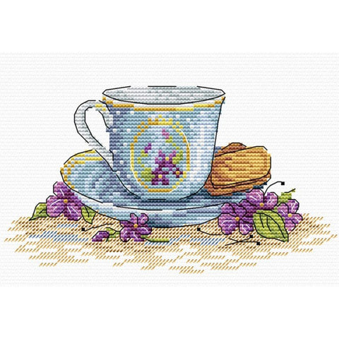 Cross Stitch Kit Cookies for the Tea SM-074