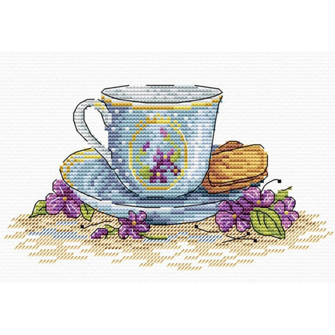 Cross Stitch Kit Cookies for the Tea SM-074