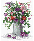 Cross Stitch Kit Flower Lightness SM-075