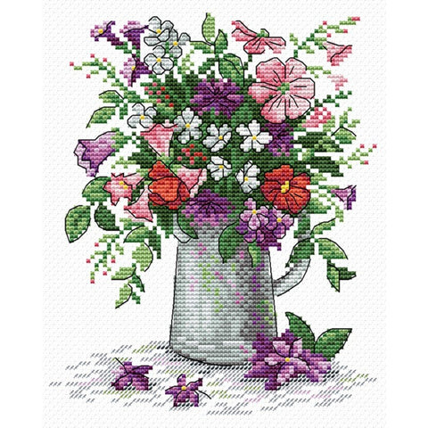 Cross Stitch Kit Flower Lightness SM-075