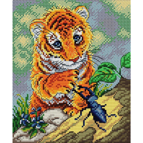 Cross Stitch Kit Lets be Friends SM-091