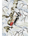 Cross Stitch Kit Woodpecker SM-099