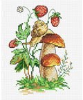 Cross Stitch Kit Forest Snail SM-100