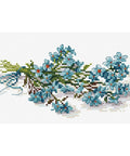 Cross Stitch Kit Flower Beauty SM-118