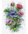 Cross Stitch Kit Spring Flowers SM-122