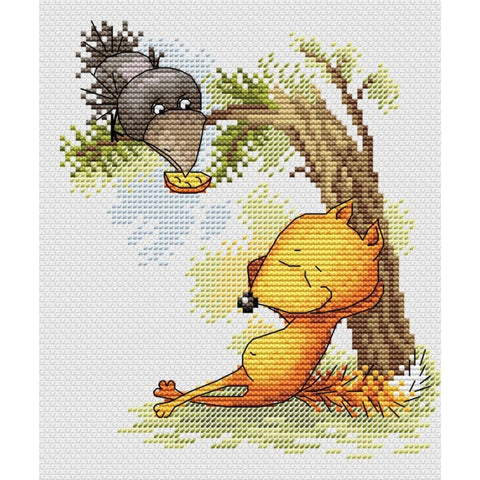 Cross Stitch Kit Relaxing SM-140
