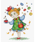 Cross Stitch Kit Celebration Tea SM-147
