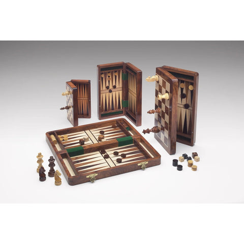 19x19cm Chess Checker Backgammon