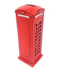 Decorative Figurine - Telephone Booth - money box