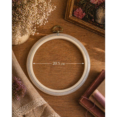 Nurge Clear Round Embroidery Hoop 20.5 cm
