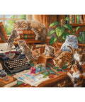 Animal Cross Stitch Kit Playful Paws