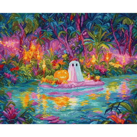 Cross Stitch Kit Shining Ghost Bay