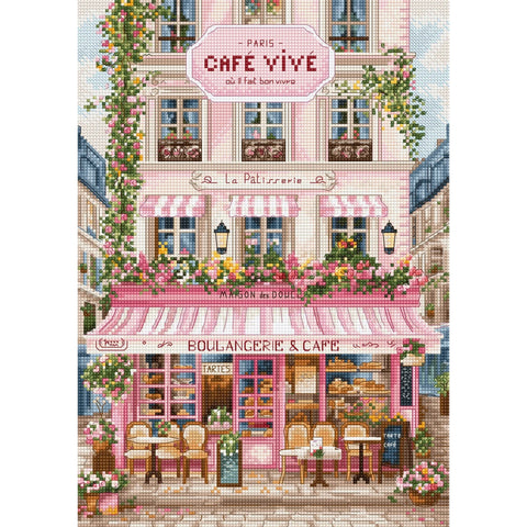 Cross Stitch Kit Sweet Parisian Street