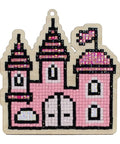 Wooden Diamond Painting Kit Castle