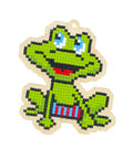Wooden Diamond Painting Kit Colorful Frog
