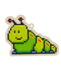 Wooden Caterpillar Diamond Painting Kit with Magnet