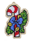 Colorful Diamond Painting Kit on Plywood Lollipop