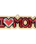 Wooden Diamond Painting DIY Kit I Love Mom