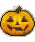 Wooden Pumpkin Diamond Painting Kit