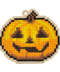 Wooden Pumpkin Diamond Painting Kit