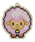 Wooden Sheep Diamond Painting Kit