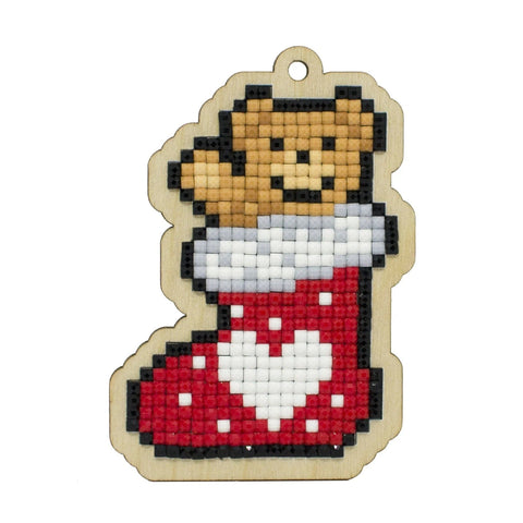 Christmas Bear Diamond Painting Kit