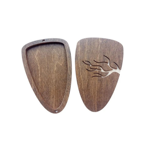 Wooden Scissors Case KF058/53 by Kind Fox