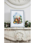 Christmas Lights Cross Stitch Kit by Zolotoe Runo