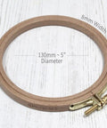 Wooden Embroidery Hoop 13 cm