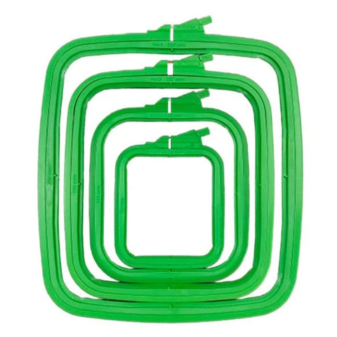 Plastic Embroidery Hoop Green