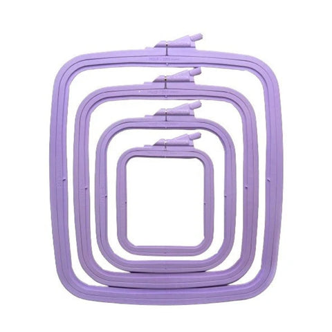 Plastic Embroidery Hoop Purple