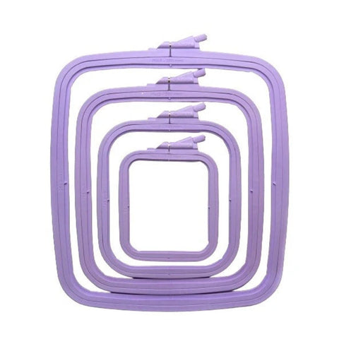 Plastic Embroidery Hoop Purple