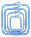 Plastic Embroidery Hoop Blue