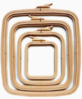 Plastic Embroidery Hoop Brown