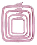 Plastic Embroidery Hoop Pink