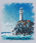 Cross Stitch Kit Lighthouse on a Cliff