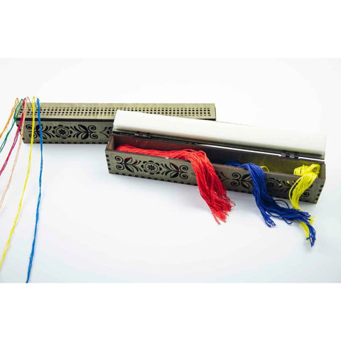 Wooden Embroidery Needle Organizer OG-002
