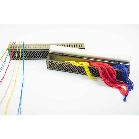 Wooden Embroidery Needle Organizer OG-005