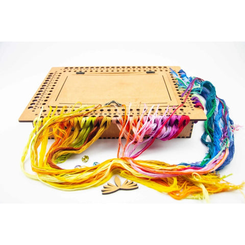 Wooden Embroidery Needle Organizer OG-071