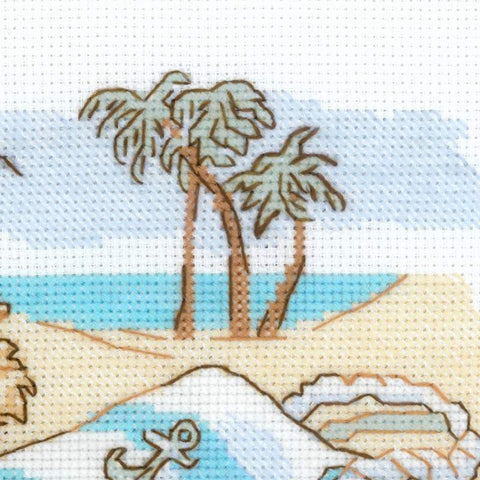 Holiday by the Sea cross stitch kit by RIOLIS Ref. no.: 1719