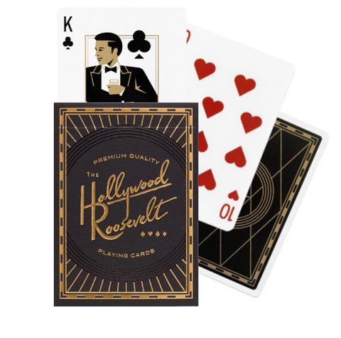 Hollywood Roosevelt Playing Cards Theory 11