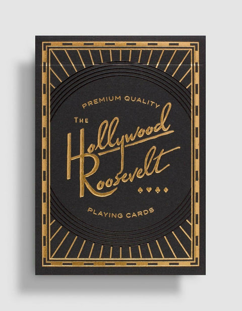 Hollywood Roosevelt Playing Cards Theory 11