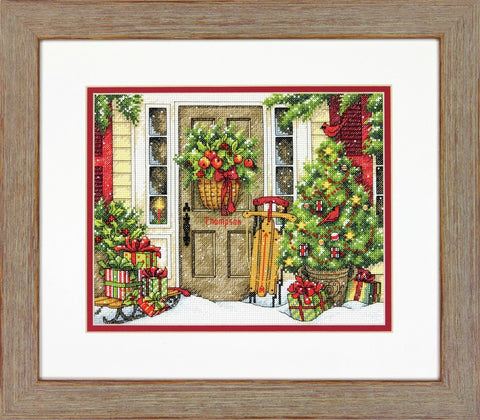 Home for the Holidays - Cross Stitch Kit by DIMENSIONS