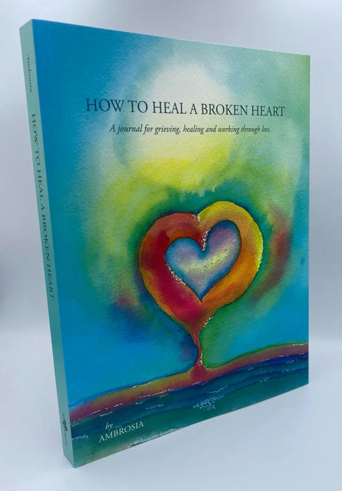 How to heal a broken heart a journal Blue Angel