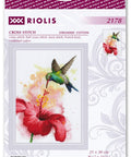 Hummingbird. Crocuses. Cross Stitch kit by RIOLIS Ref. no.: 2178 - Hobby.lt ??