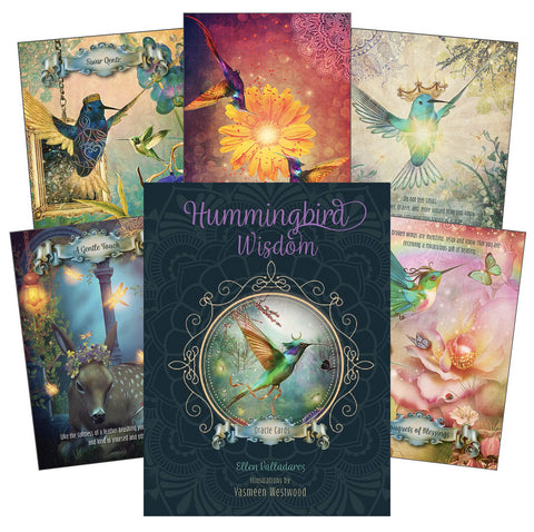 Hummingbird Wisdom Oracle Cards Schiffer Publishing